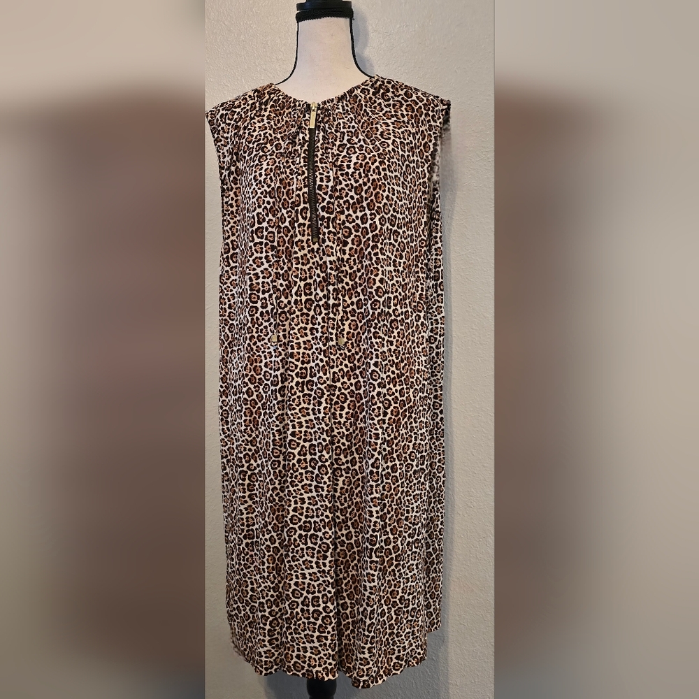 Michael Kors cheetah print top 3x